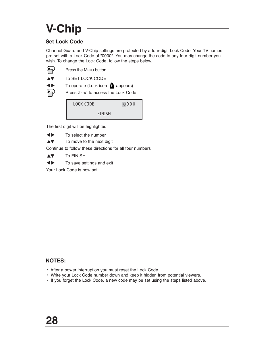 V-chip | JVC AV 20321 User Manual | Page 28 / 44