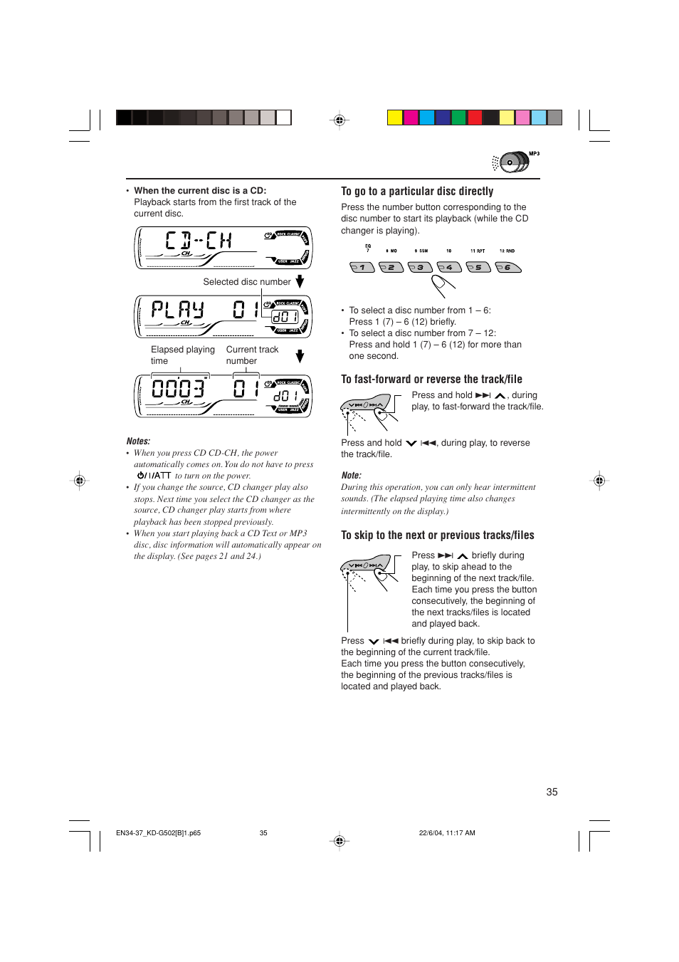 JVC KD-G502 User Manual | Page 35 / 50