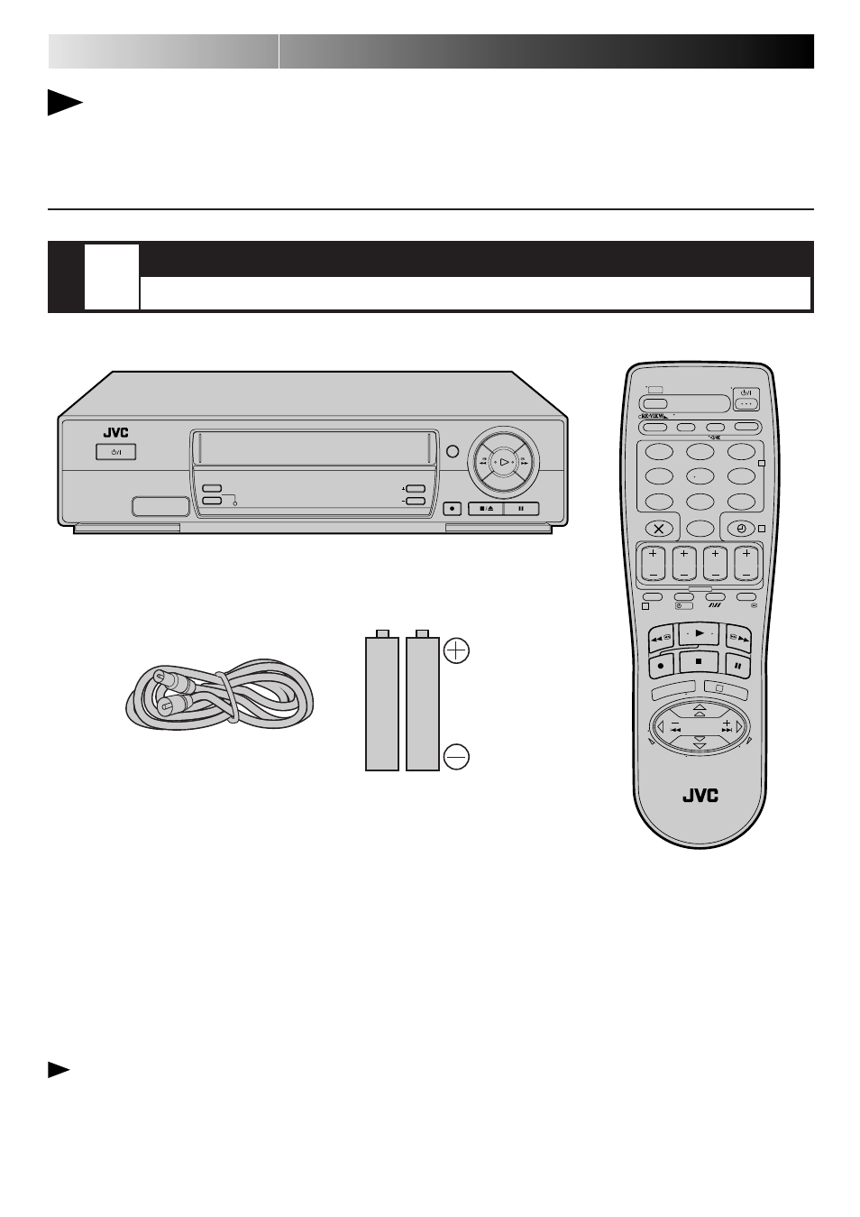 Quick set up guide, Step, You are now ready to install your video recorder | JVC HR-J260EK User Manual | Page 4 / 48