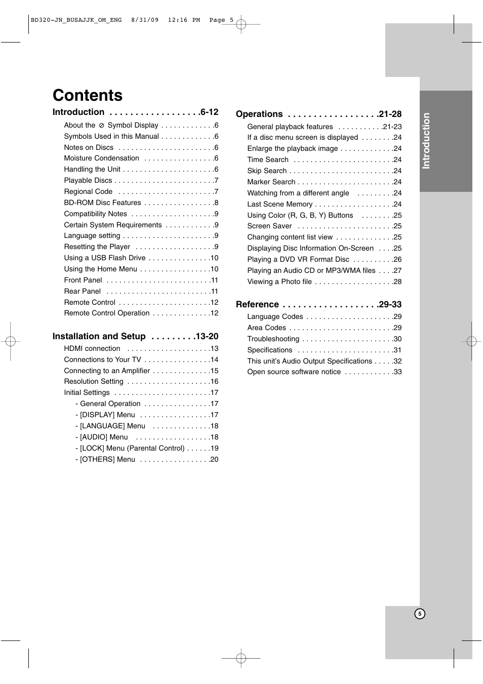 JVC LVT2101-001A User Manual | Page 5 / 36