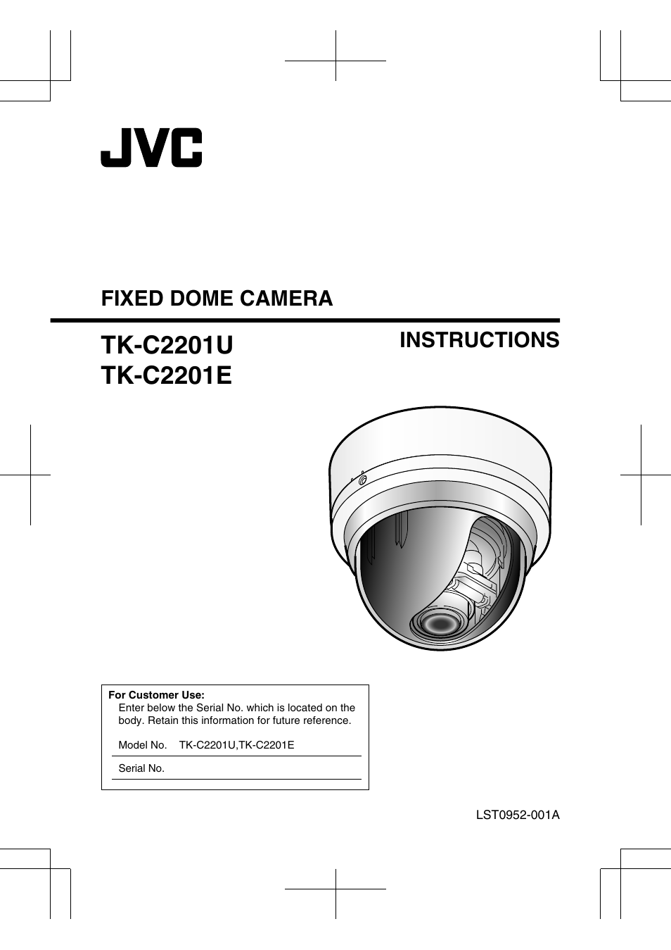 JVC TK-C2201E User Manual | 28 pages