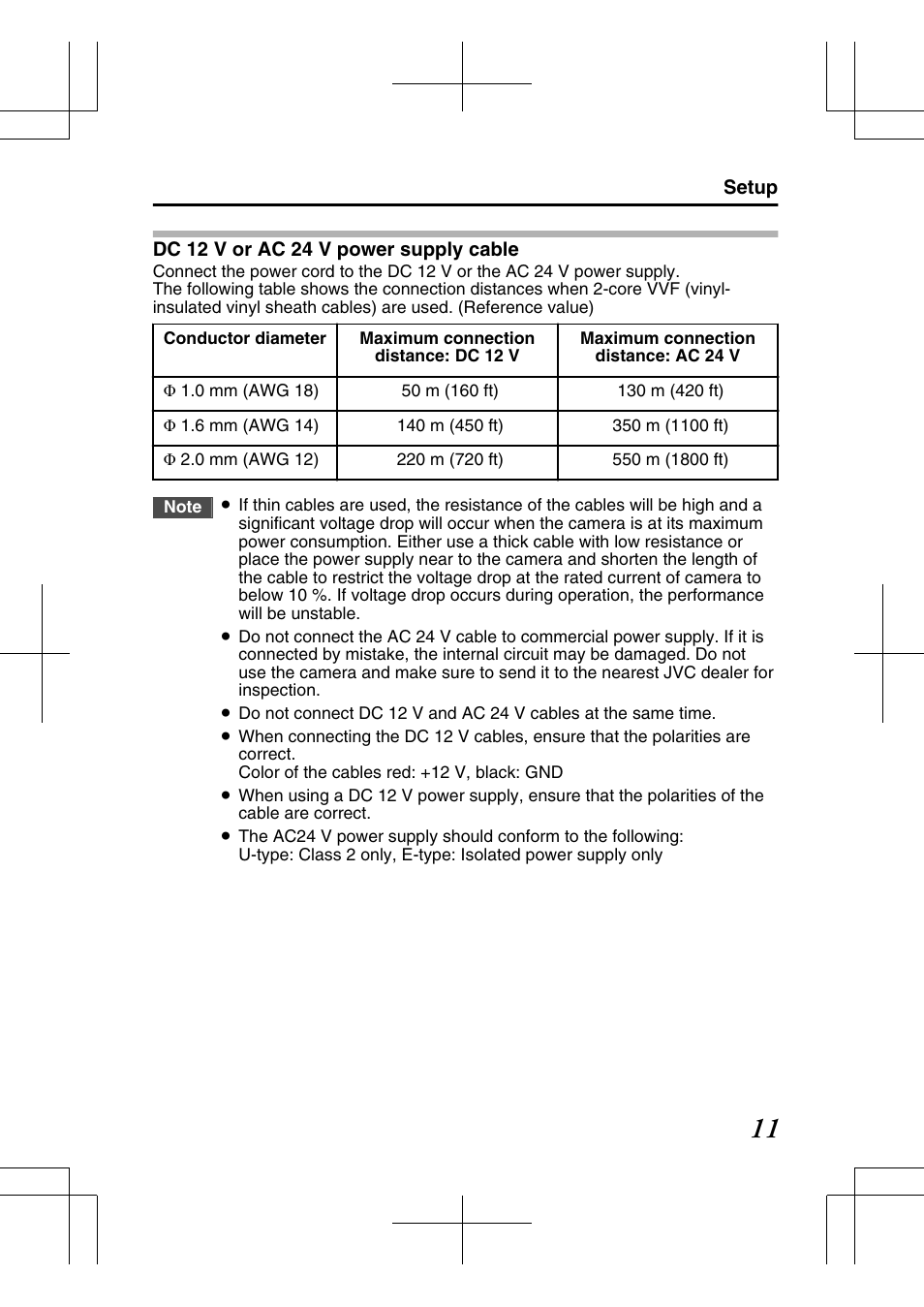 JVC TK-C2201E User Manual | Page 11 / 28