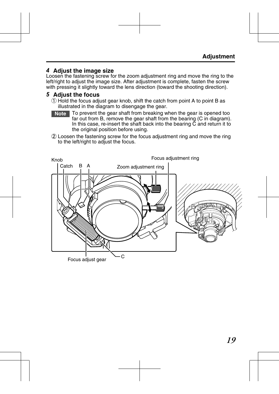 JVC TK-C2201E User Manual | Page 19 / 28