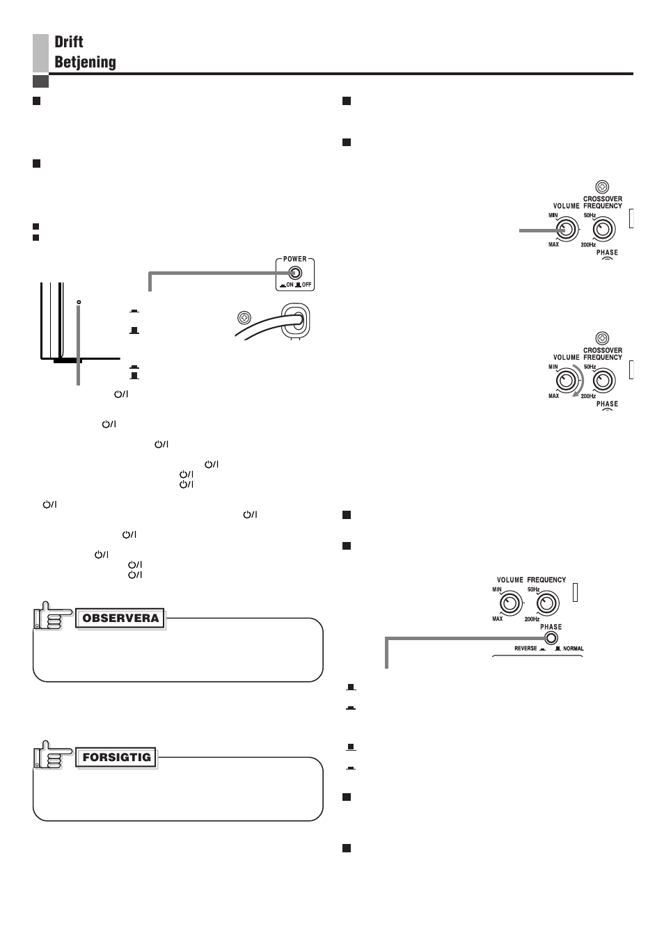 Drift betjening | JVC LVT0673-001A User Manual | Page 30 / 40
