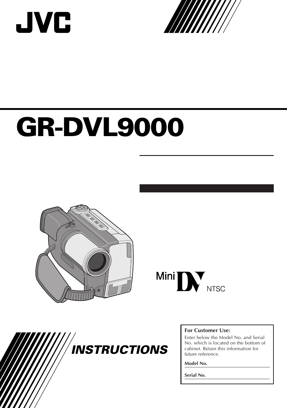 JVC GR-DVL9000 User Manual | 92 pages