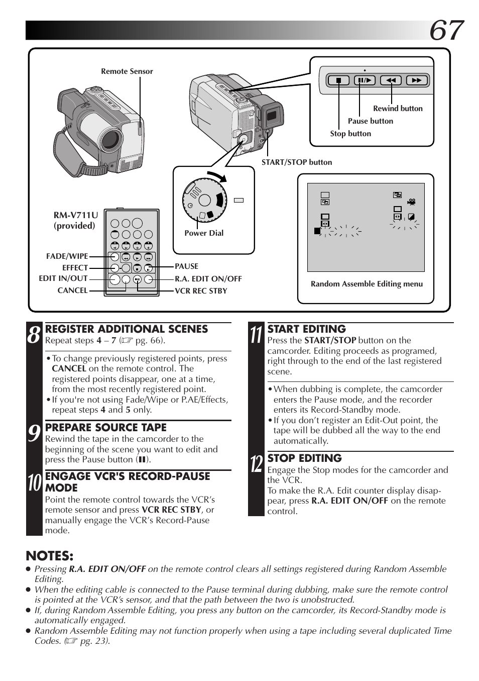 JVC GR-DVL9000 User Manual | Page 67 / 92