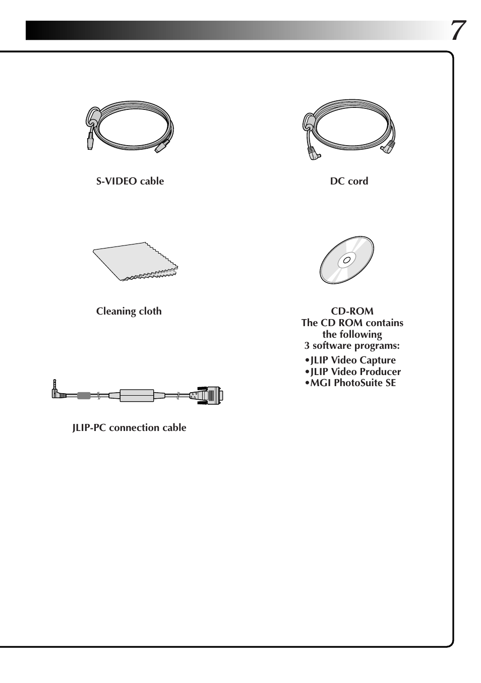 JVC GR-DVL9000 User Manual | Page 7 / 92