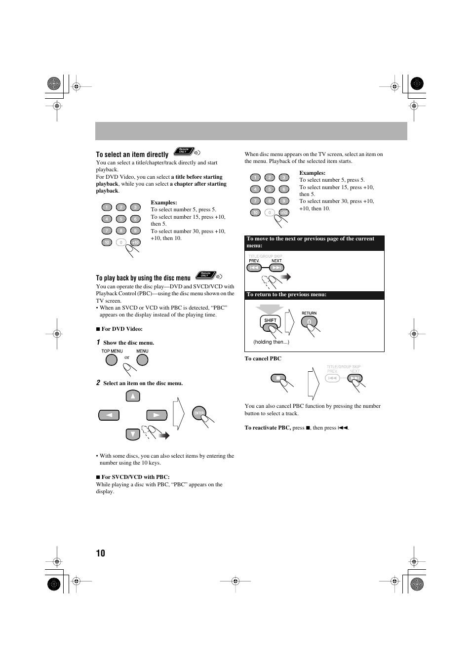 JVC CA-MXJE3 User Manual | Page 12 / 48