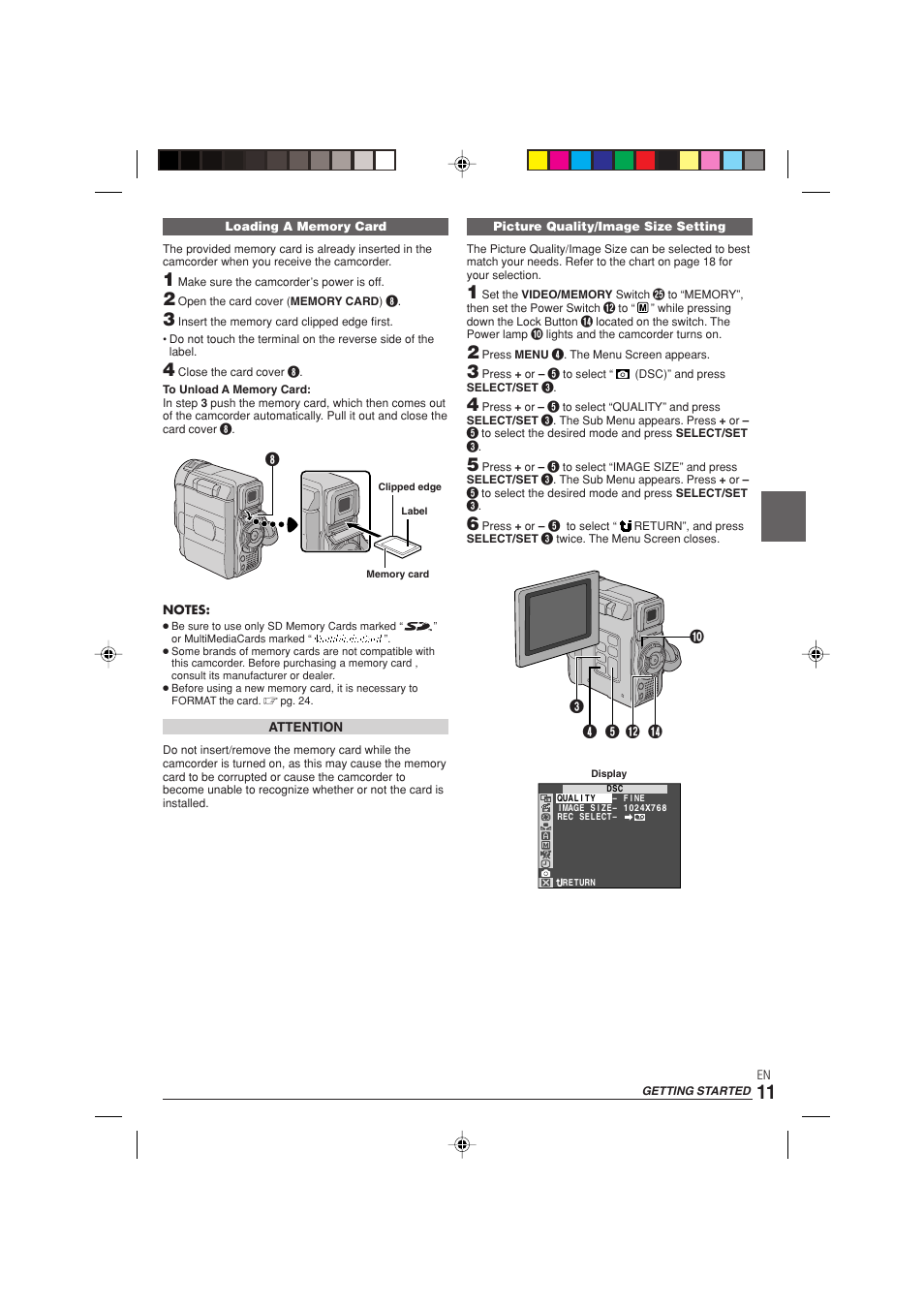 JVC 0303-MK-ID-SN User Manual | Page 11 / 60