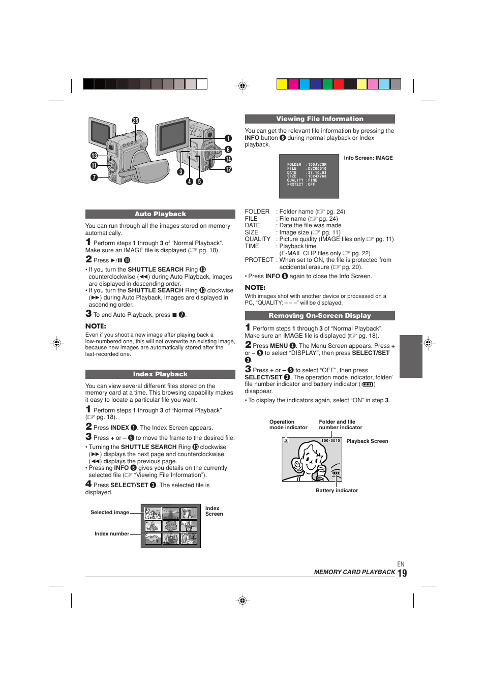 JVC 0303-MK-ID-SN User Manual | Page 19 / 60