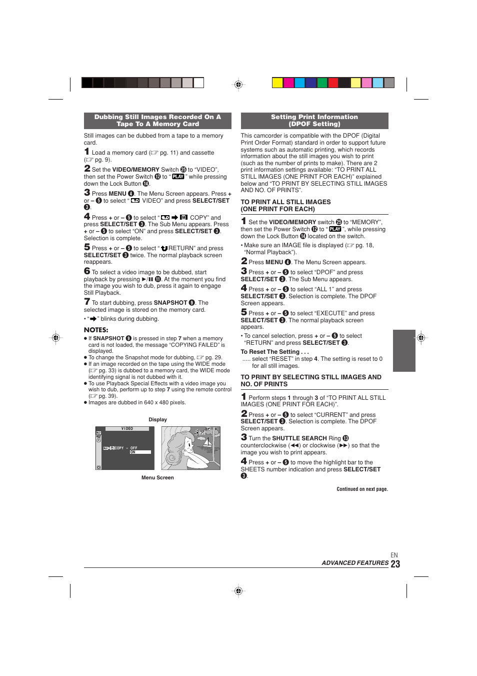 JVC 0303-MK-ID-SN User Manual | Page 23 / 60