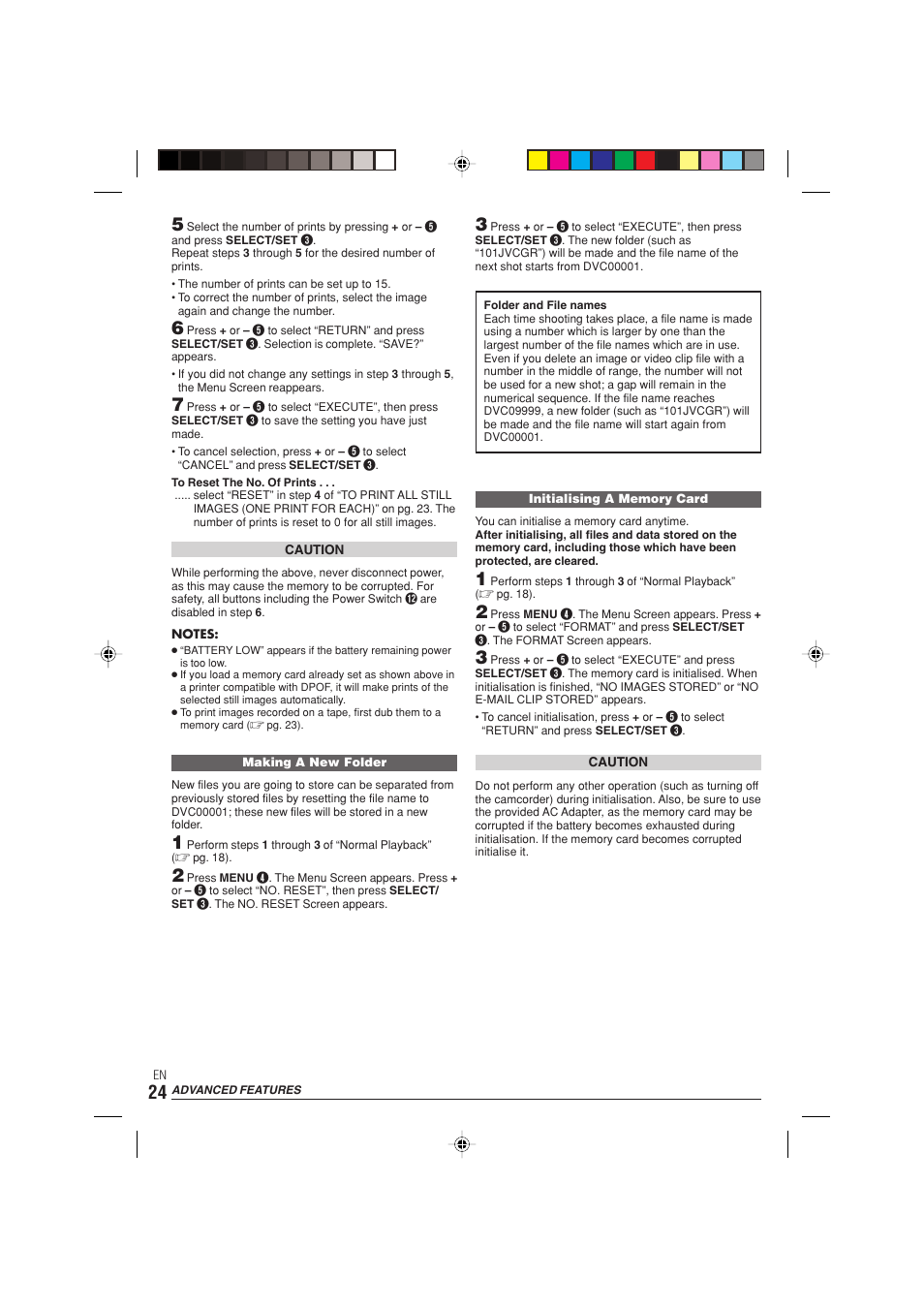 JVC 0303-MK-ID-SN User Manual | Page 24 / 60