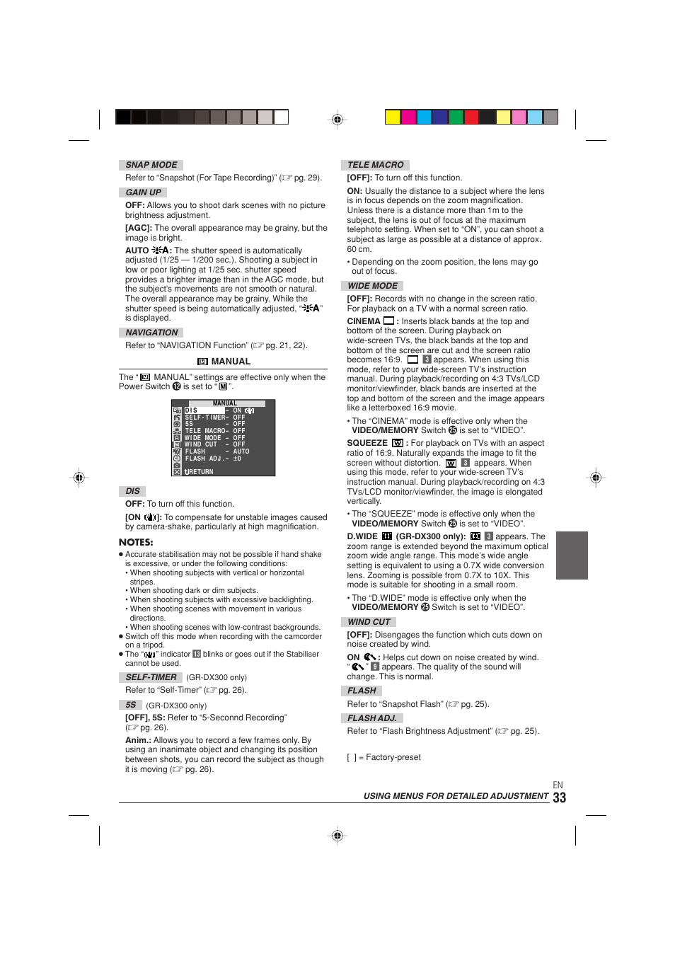 JVC 0303-MK-ID-SN User Manual | Page 33 / 60