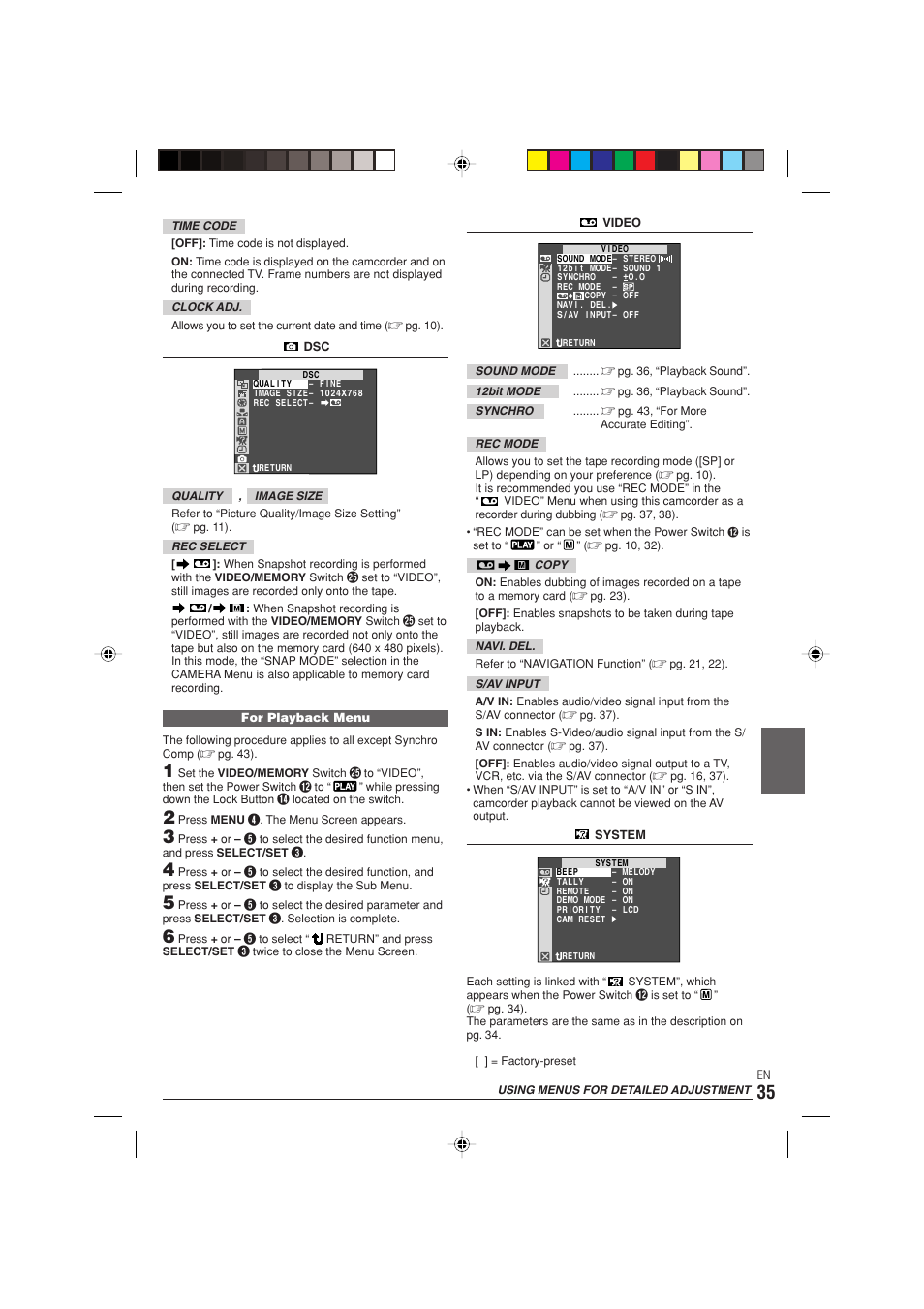 JVC 0303-MK-ID-SN User Manual | Page 35 / 60