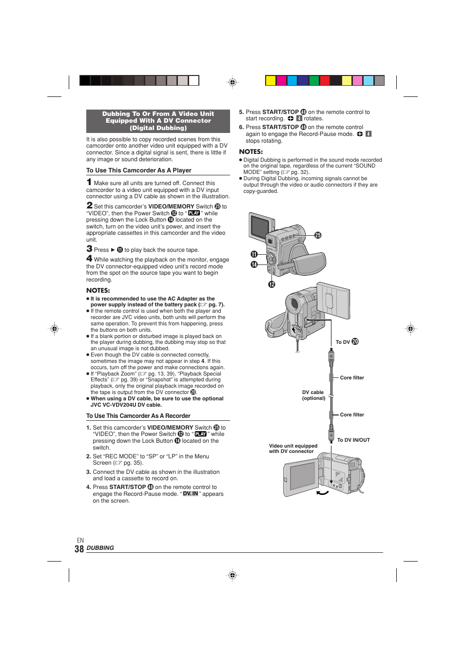 JVC 0303-MK-ID-SN User Manual | Page 38 / 60