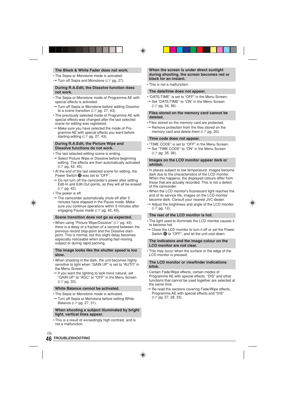 JVC 0303-MK-ID-SN User Manual | Page 46 / 60