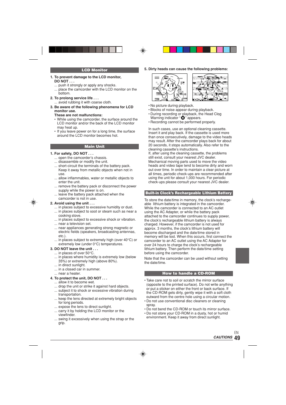 JVC 0303-MK-ID-SN User Manual | Page 49 / 60