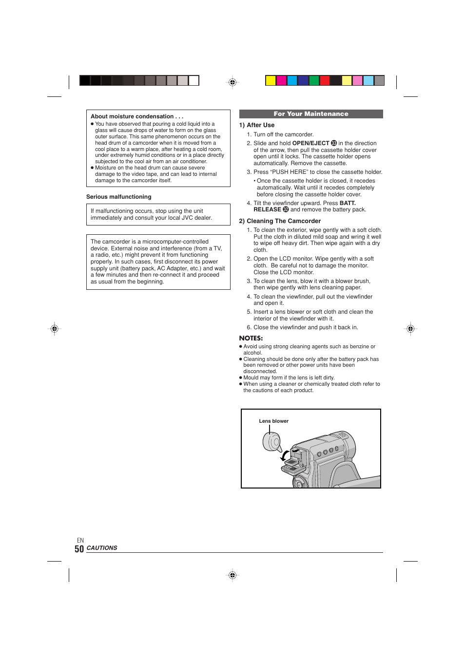 JVC 0303-MK-ID-SN User Manual | Page 50 / 60