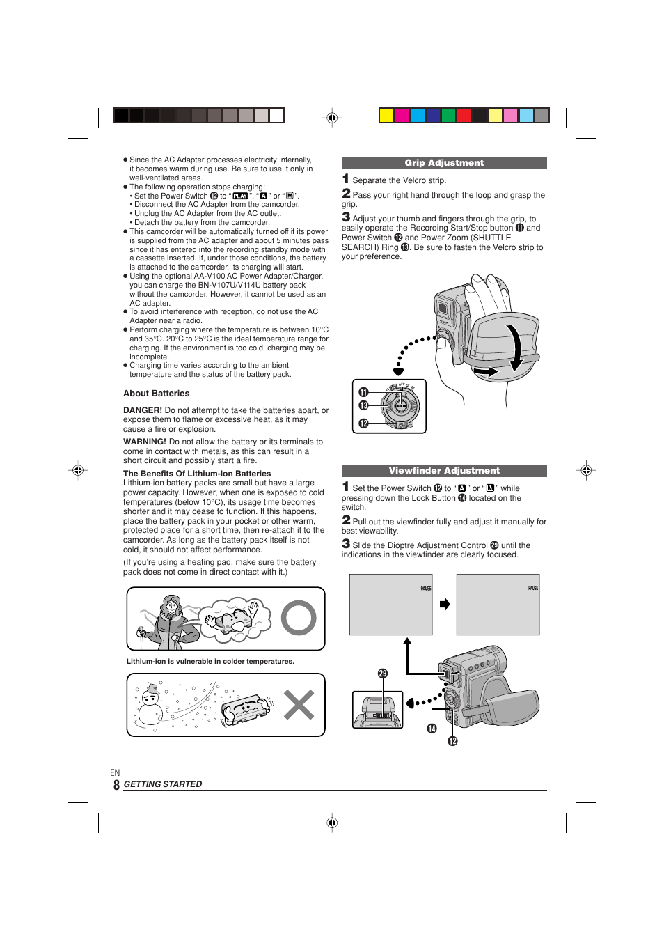 JVC 0303-MK-ID-SN User Manual | Page 8 / 60