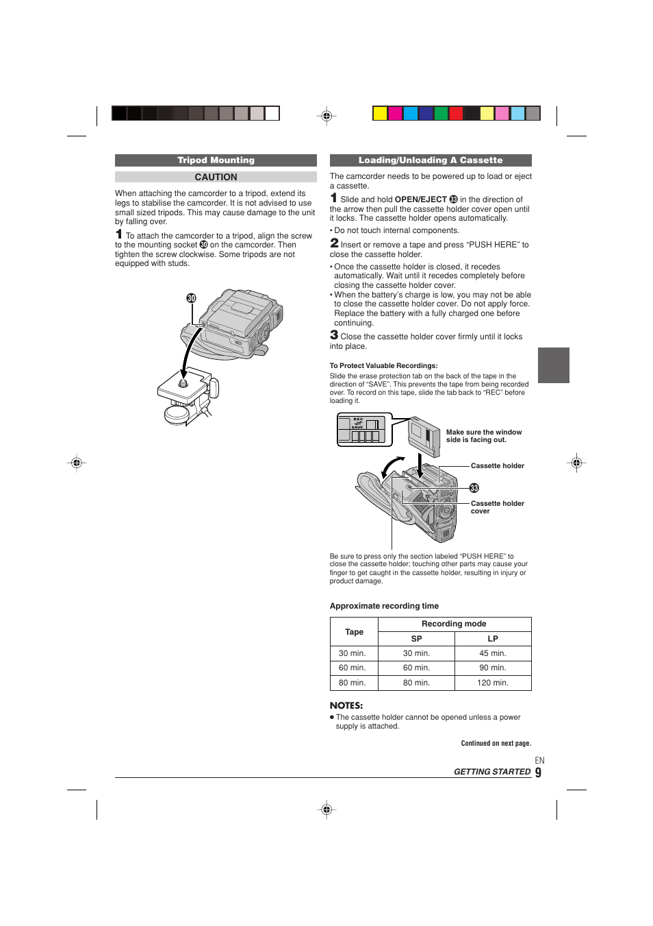 JVC 0303-MK-ID-SN User Manual | Page 9 / 60