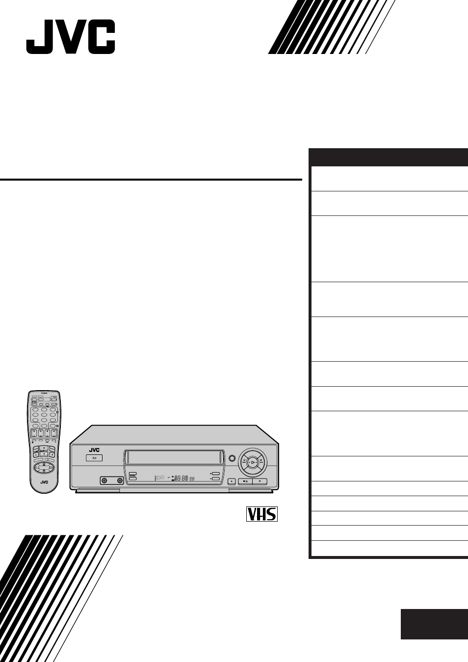 JVC HR-J461MS User Manual | 44 pages