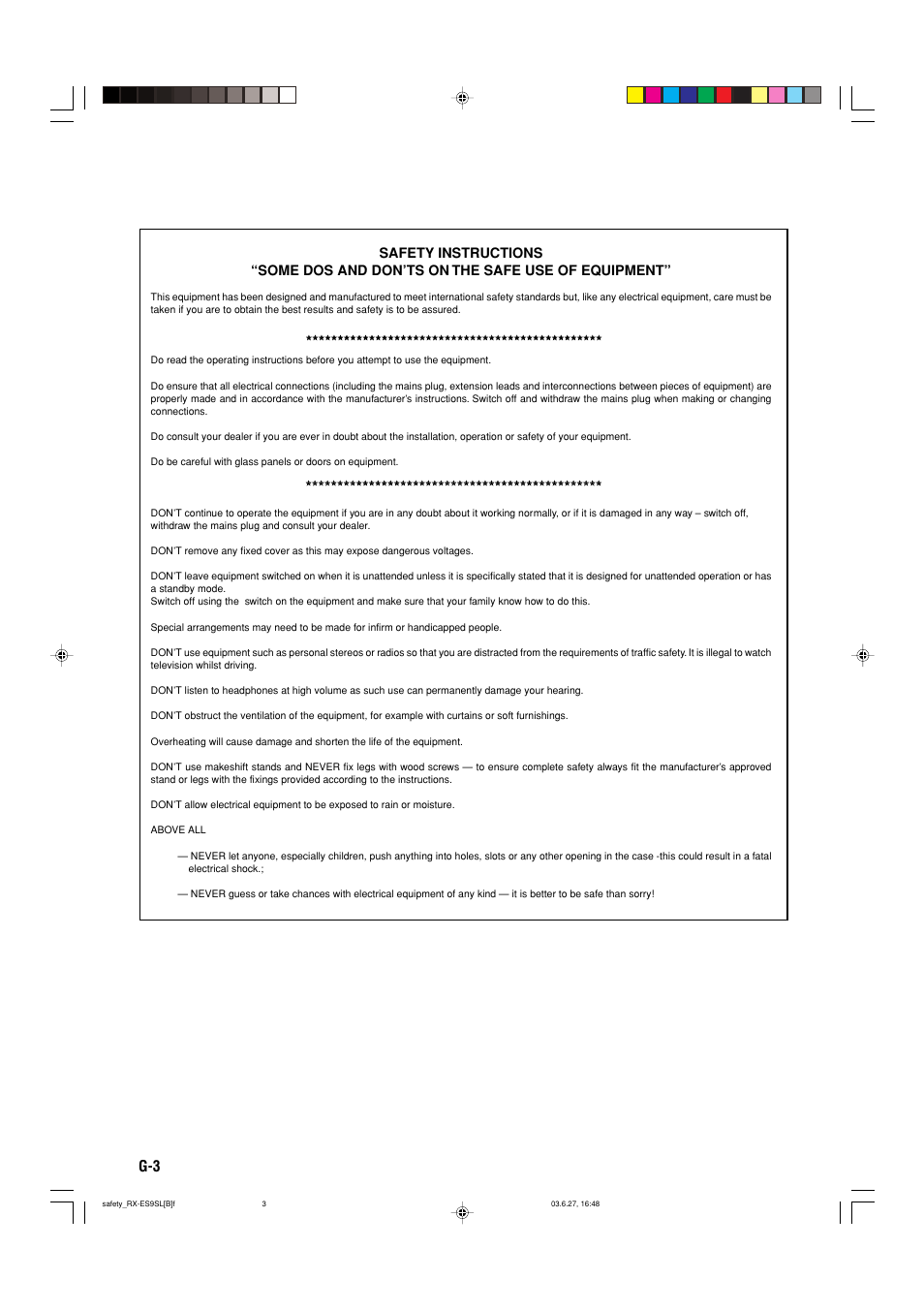 JVC RX-ES9SL User Manual | Page 4 / 45