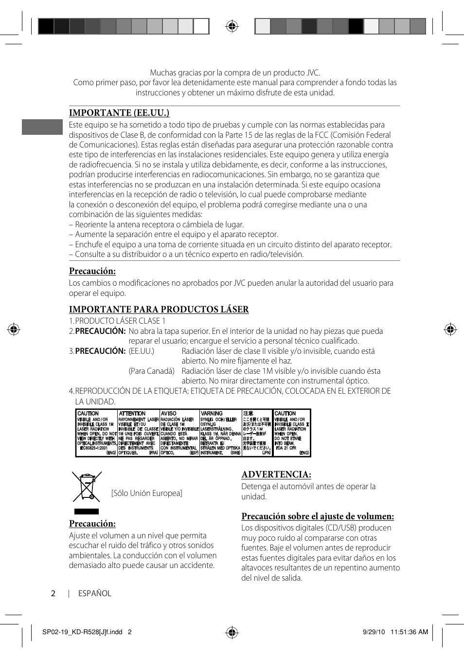 JVC 0910DTSMDTJEIN User Manual | Page 20 / 55