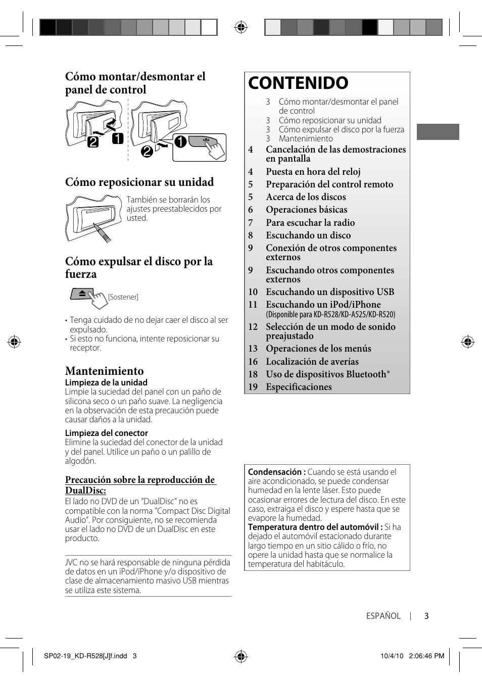 JVC 0910DTSMDTJEIN User Manual | Page 21 / 55