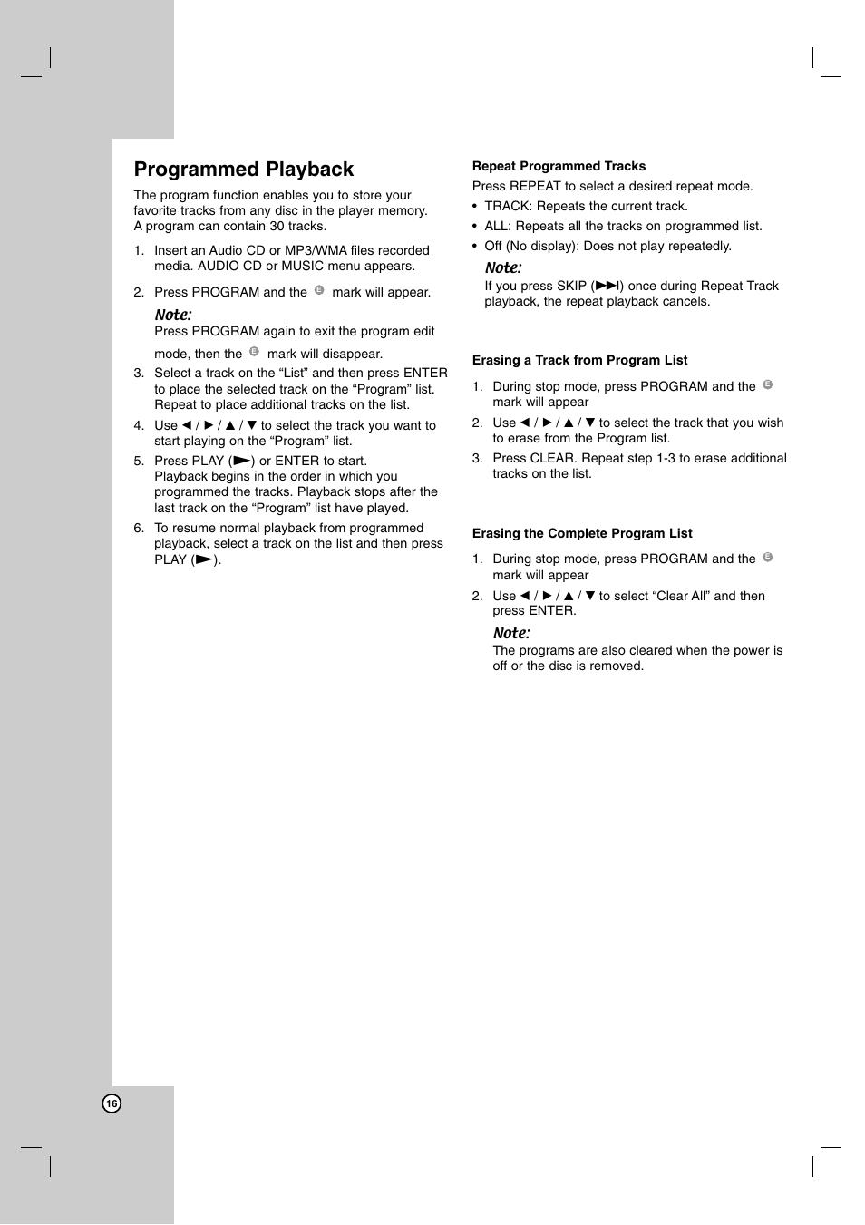 Programmed playback | JVC XV-N370B User Manual | Page 89 / 97