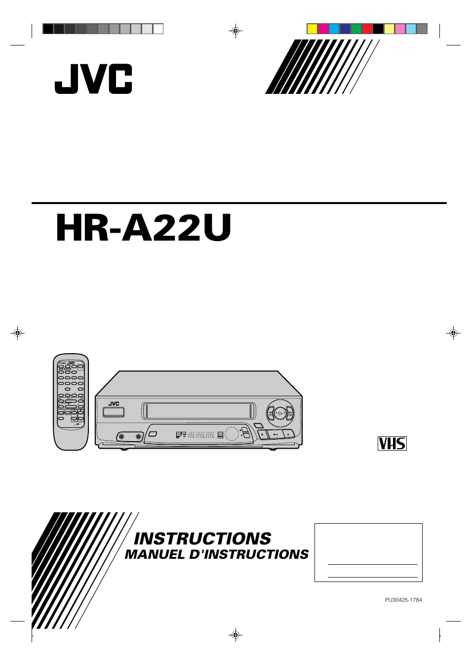 JVC HR-A22U User Manual | 34 pages