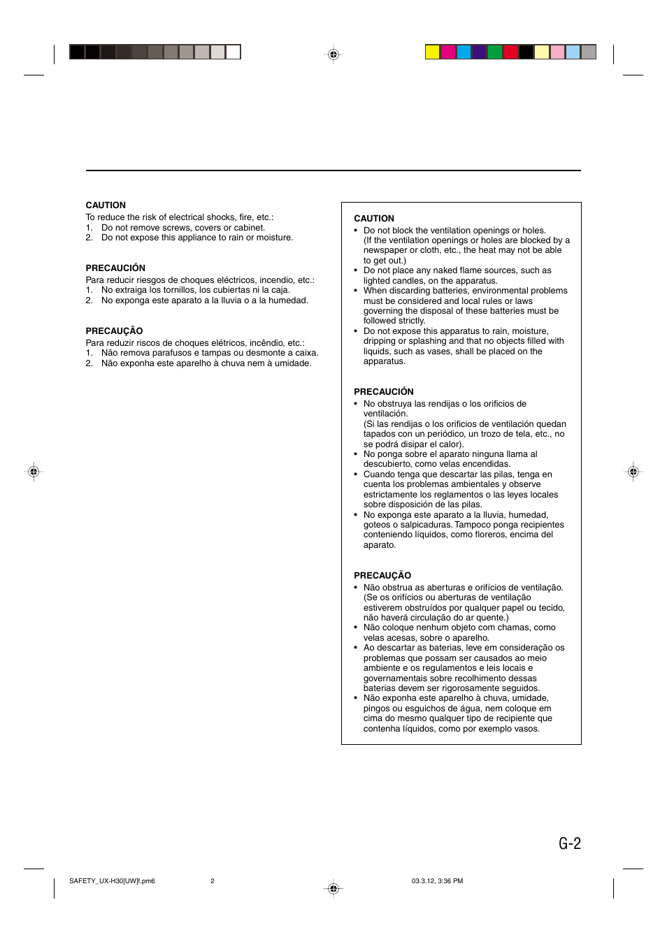 JVC UX-H30 User Manual | Page 31 / 60