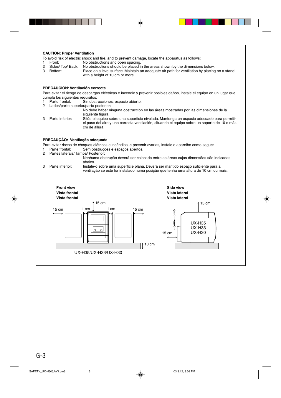 JVC UX-H30 User Manual | Page 32 / 60