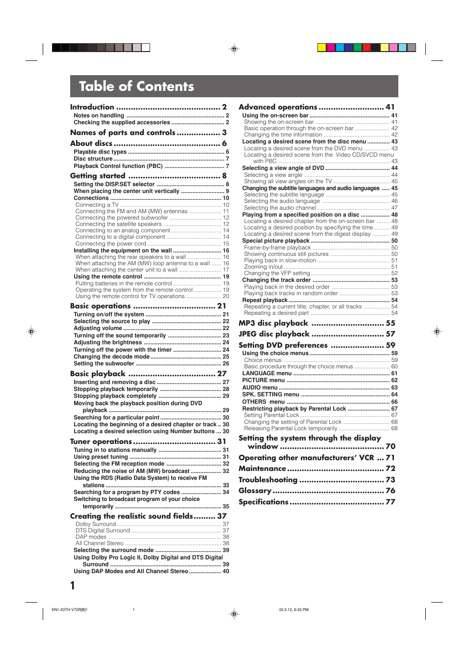 JVC LVT0865-004A User Manual | Page 6 / 84