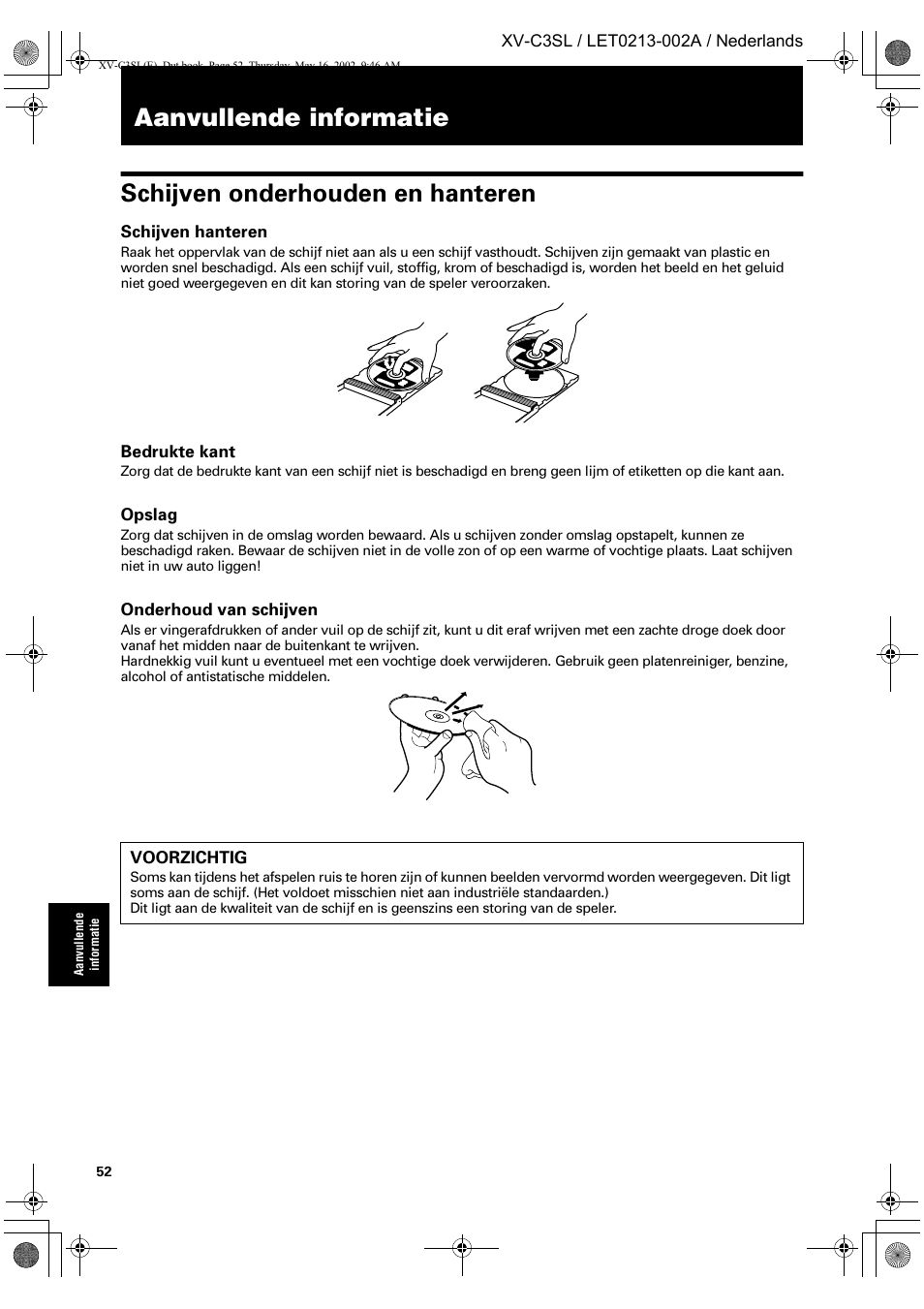 JVC XV-C3SL User Manual | Page 170 / 177