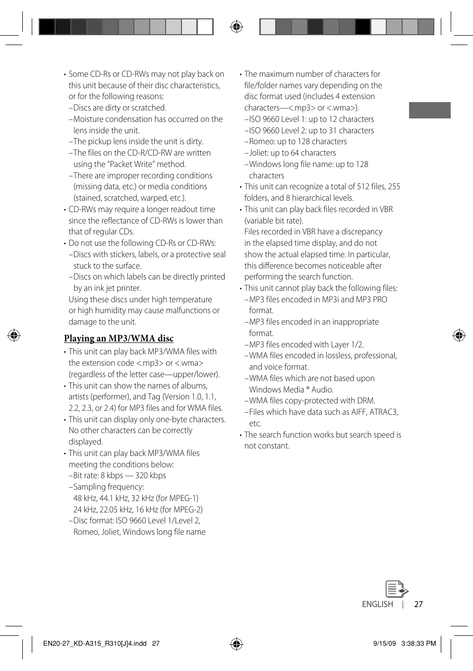 JVC GET0626-001B User Manual | Page 27 / 107
