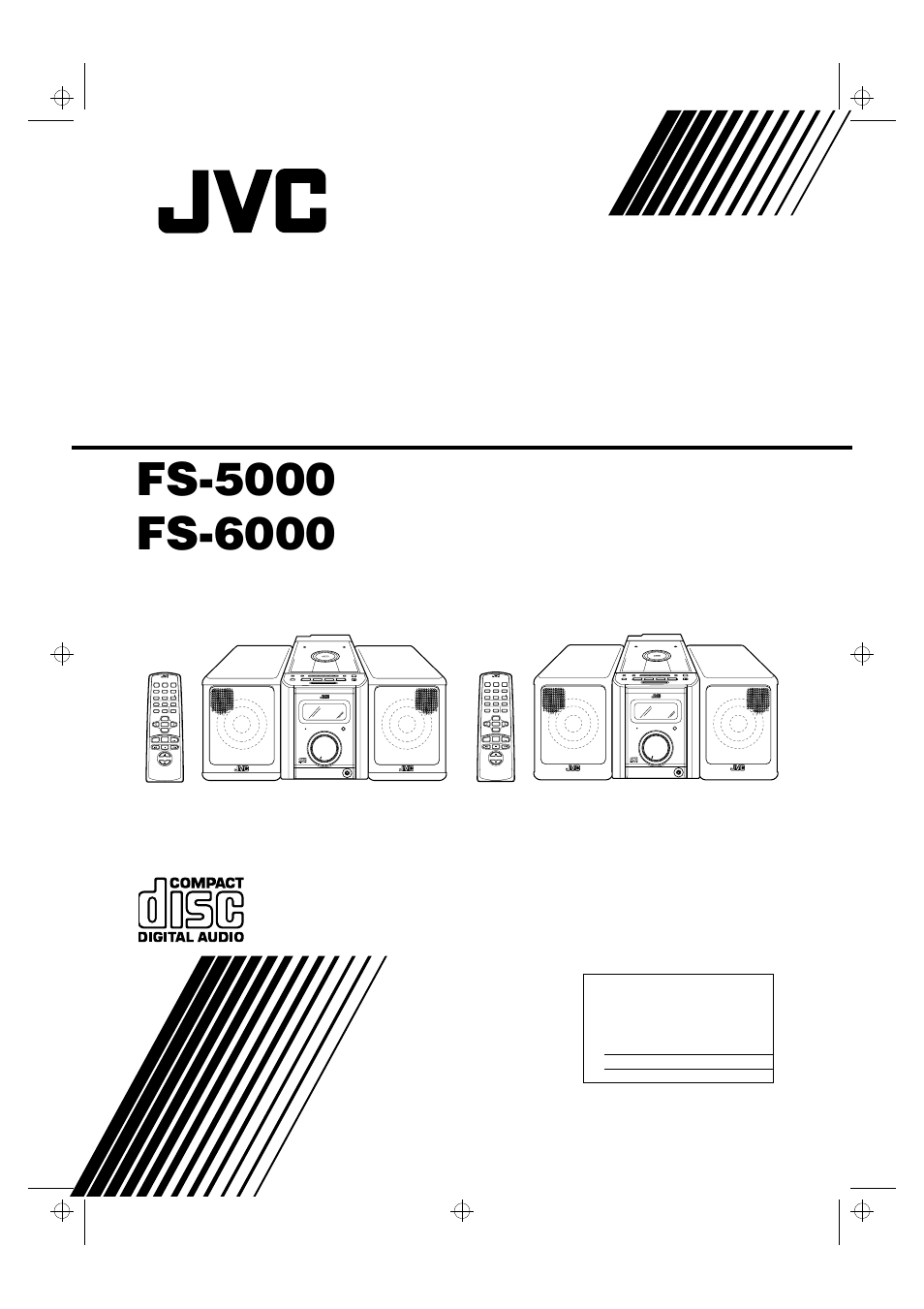 JVC FS-5000 User Manual | 20 pages