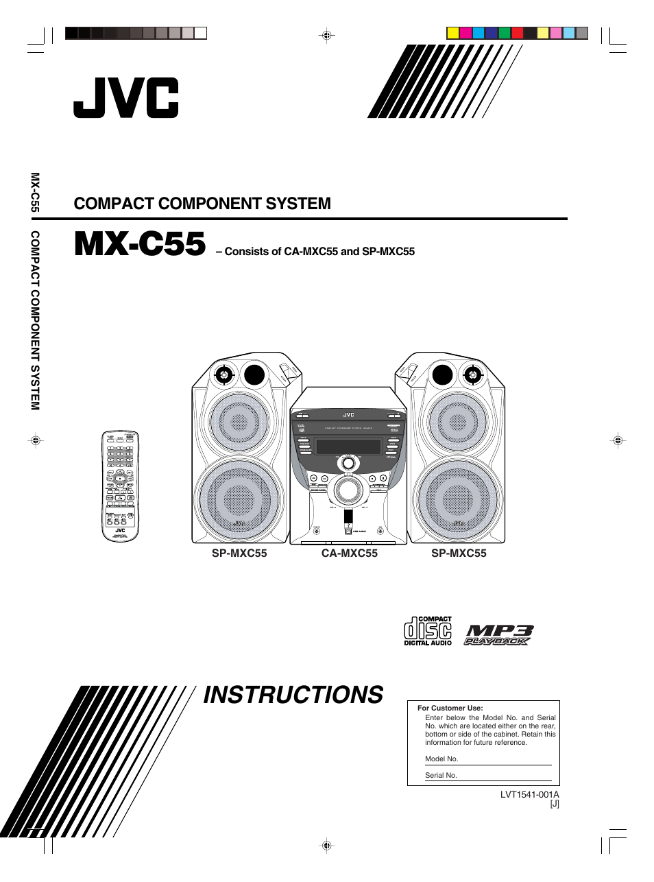 JVC MX-C55 User Manual | 32 pages