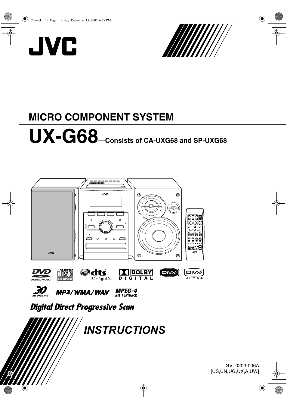 JVC 0207WMKMDCJEM User Manual | 48 pages