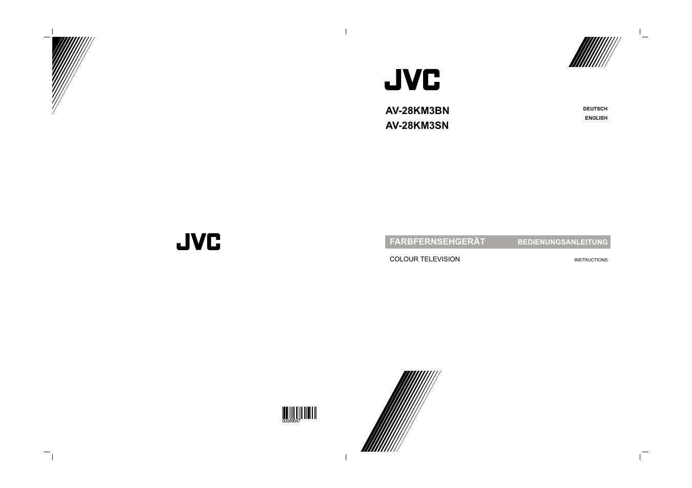 JVC AV-28KM3BN User Manual | 14 pages