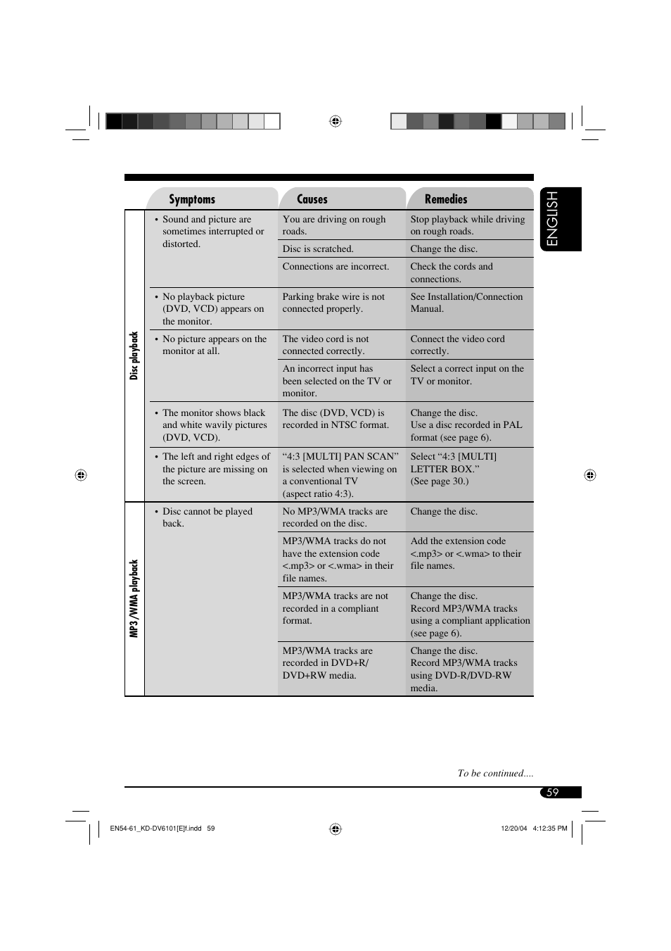 English | JVC KD-DV6102 User Manual | Page 59 / 68