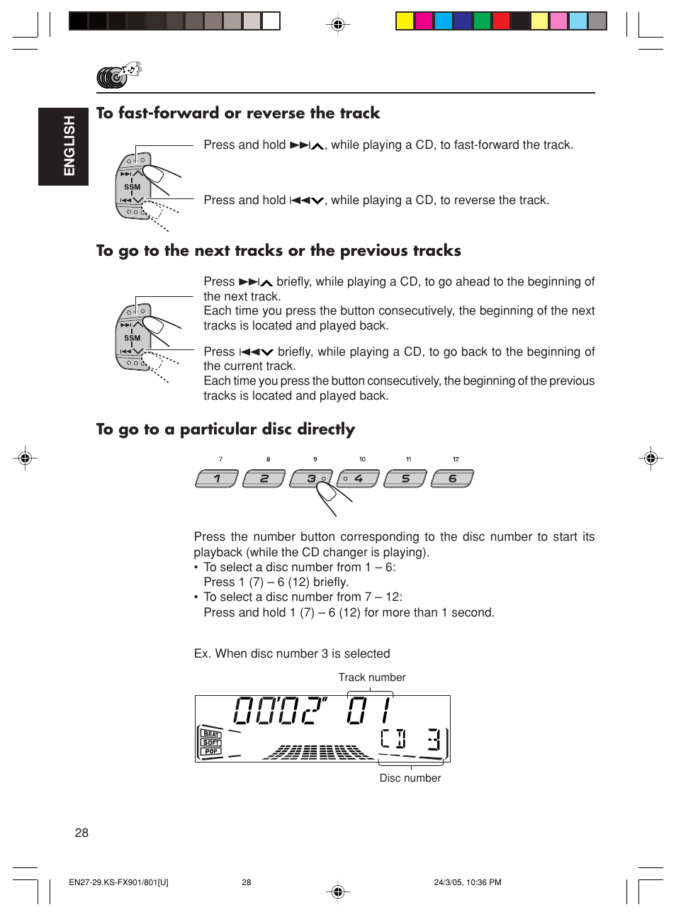JVC KS-FX801 User Manual | Page 28 / 37