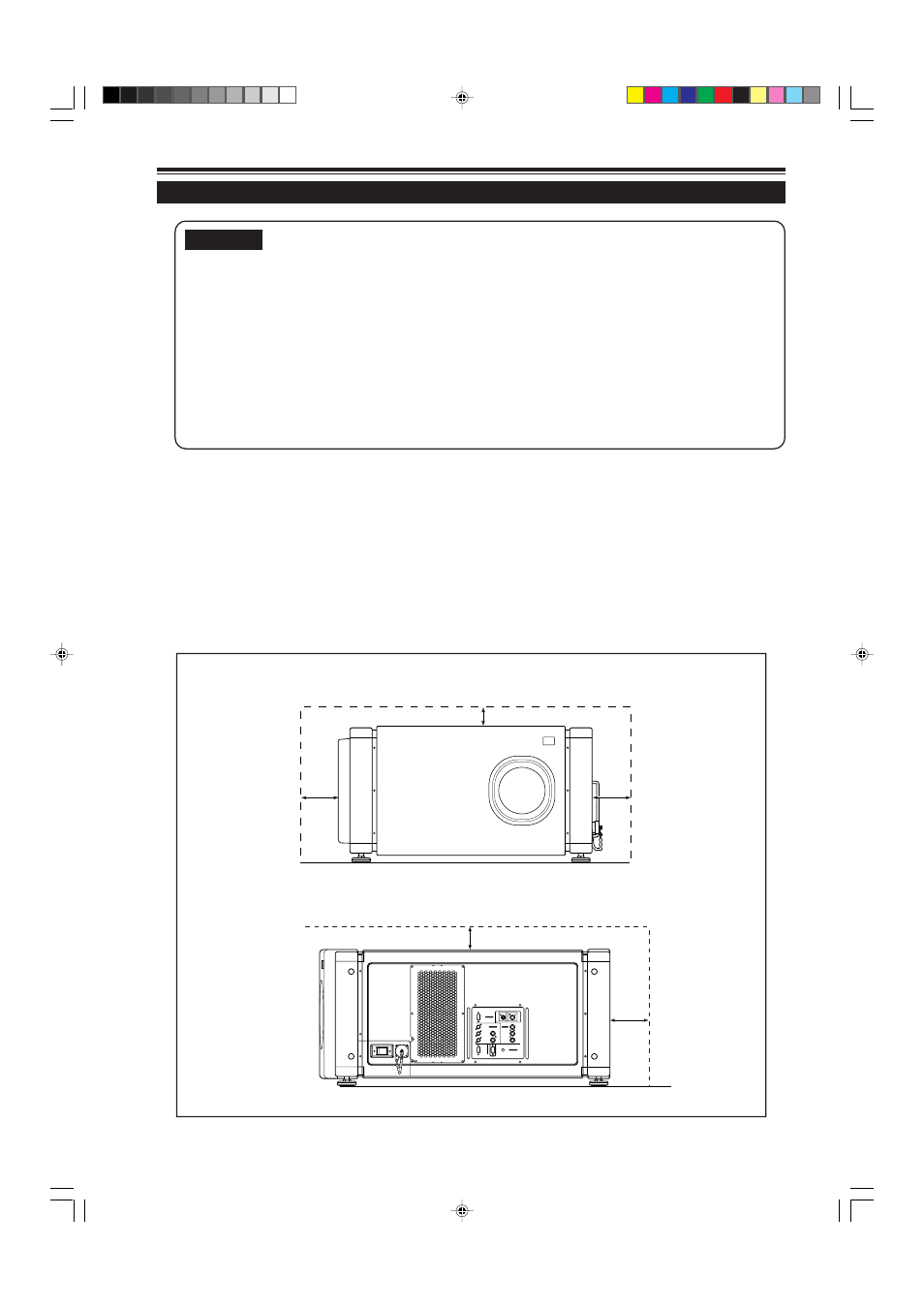 Installing the projector, Precautions for installation | JVC DLA-M5000SCU User Manual | Page 14 / 68