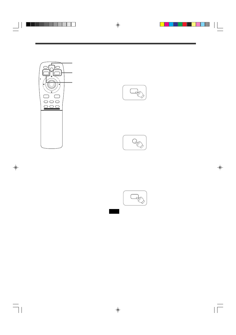 29 basic operations (cont.), Remote control unit | JVC DLA-M5000SCU User Manual | Page 29 / 68