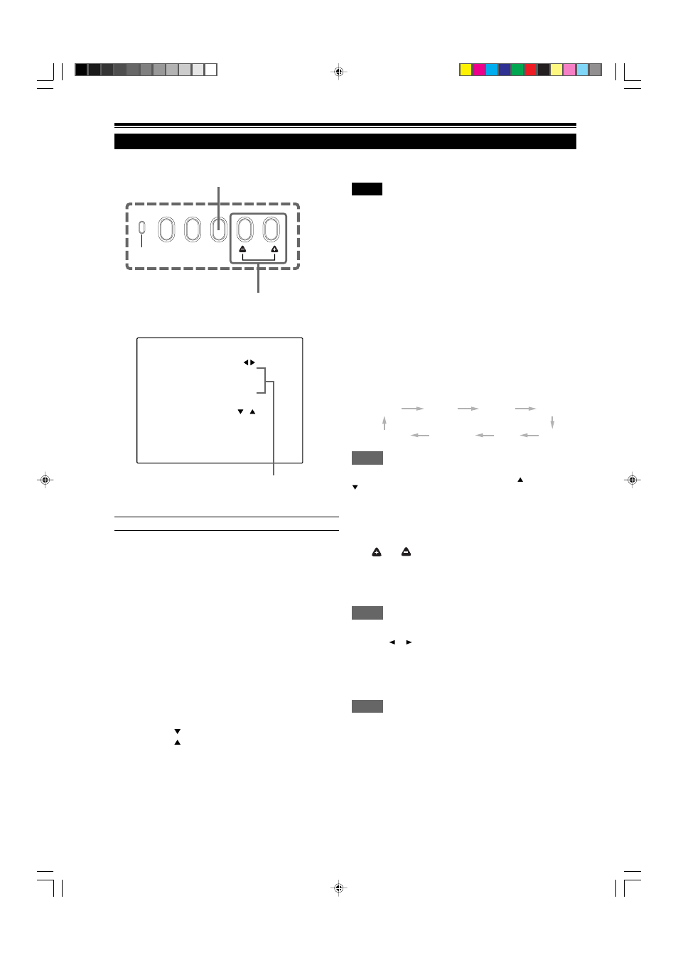 Operating the setting menu, Making basic settings, Press the setting button of the projector | JVC DLA-M5000SCU User Manual | Page 30 / 68