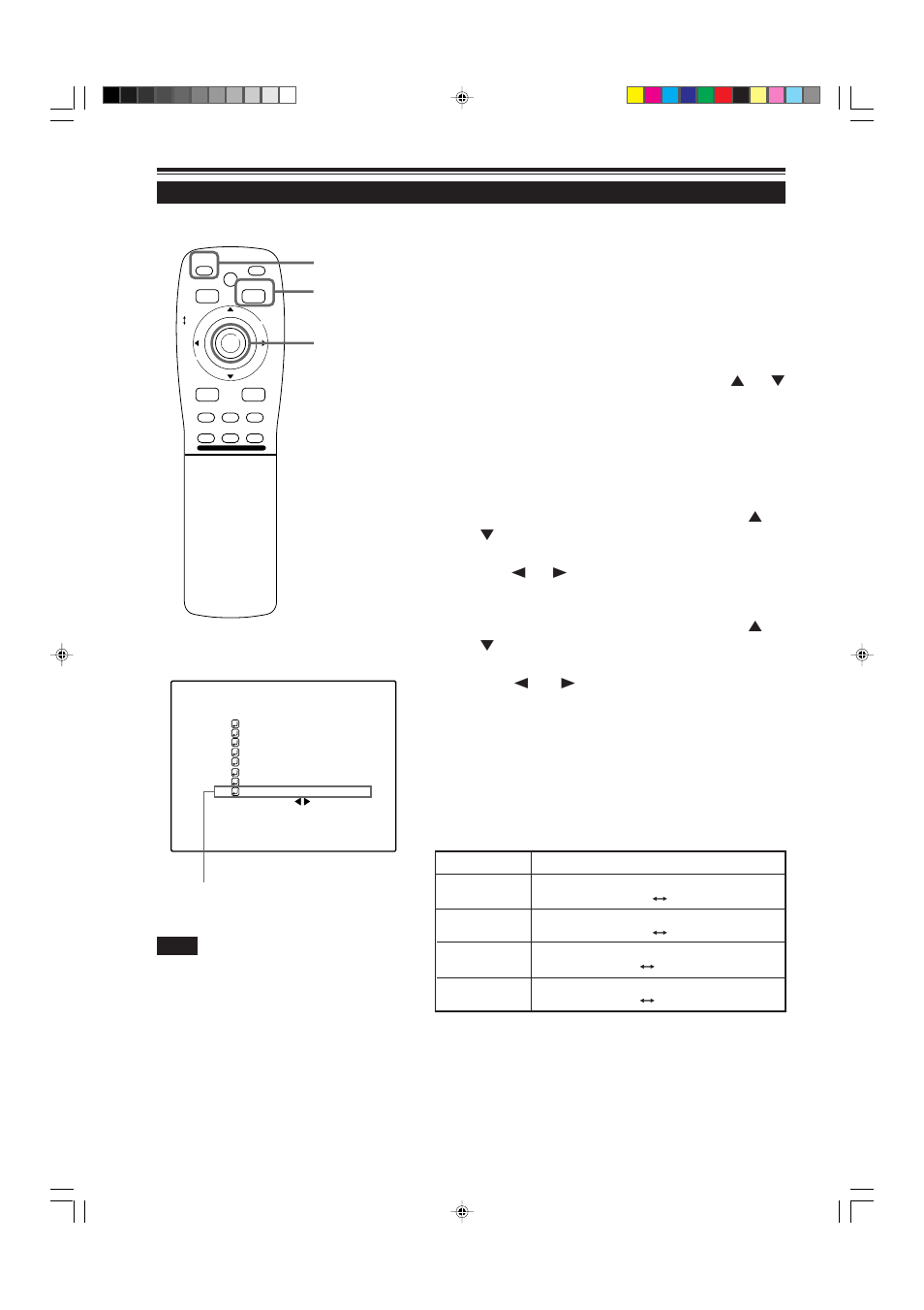 Press quick align, Press the menu/enter button | JVC DLA-M5000SCU User Manual | Page 58 / 68