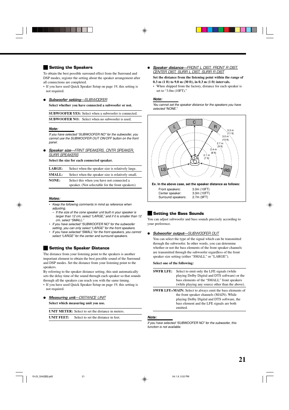 JVC RX-5042S  EN User Manual | Page 25 / 40