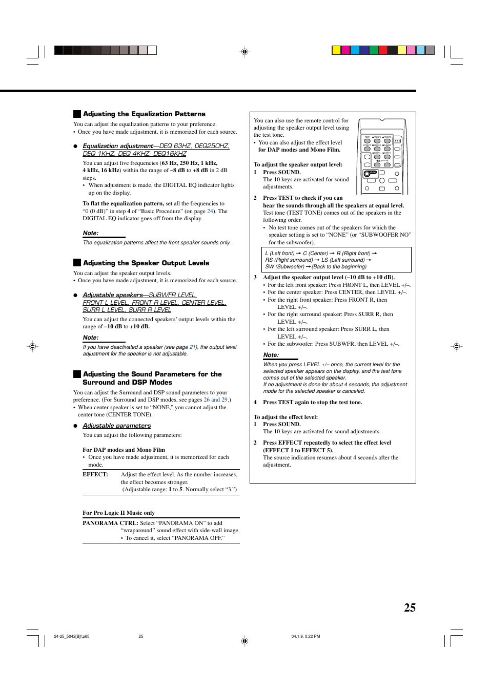 JVC RX-5042S  EN User Manual | Page 29 / 40