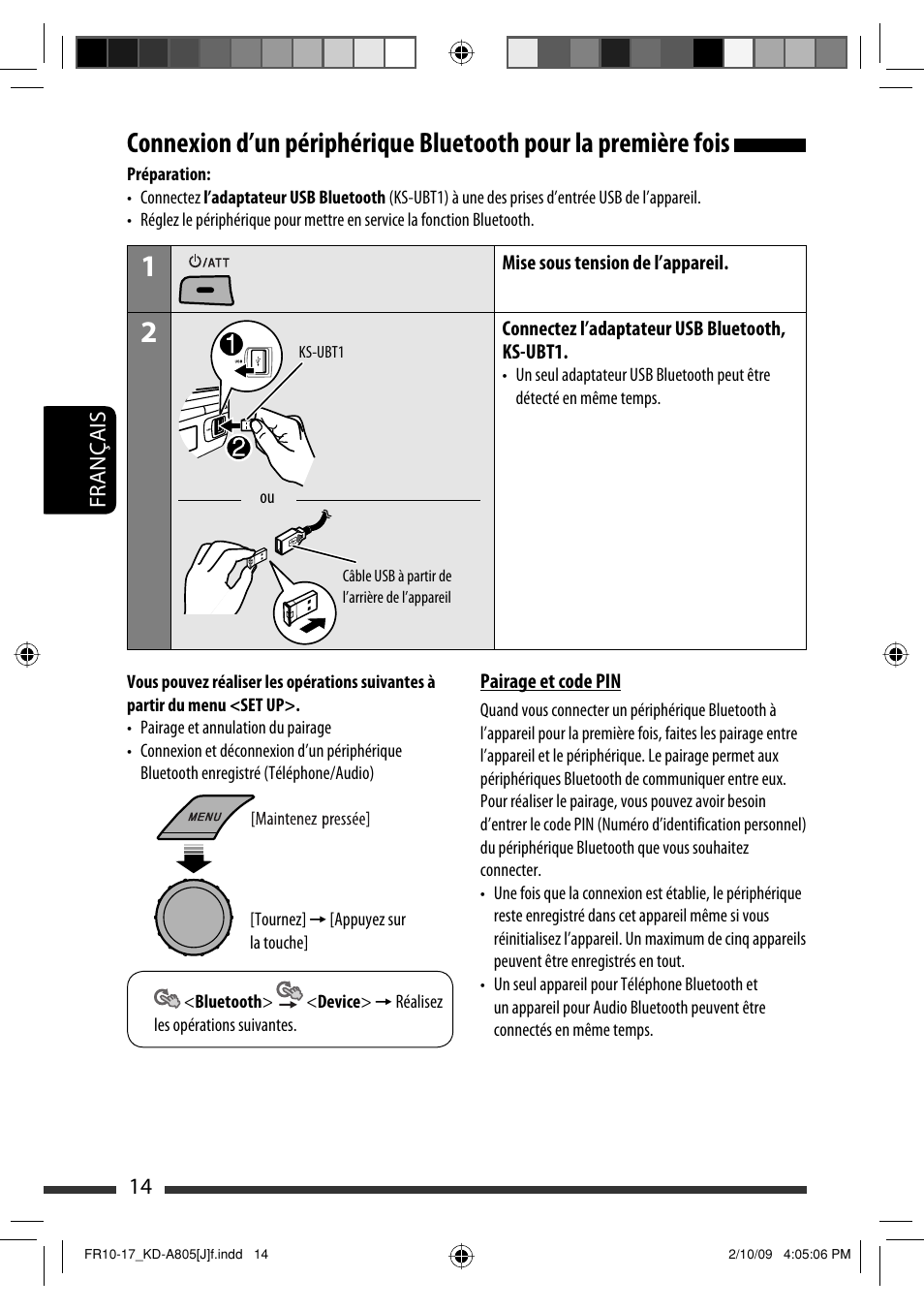 14 français | JVC CD Receiver KD-R800 User Manual | Page 114 / 151