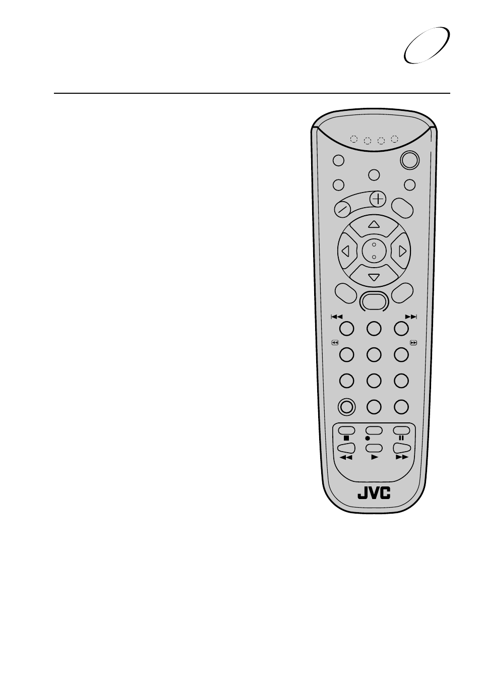 The parts of your system the remote control | JVC HM-DSR100U User Manual | Page 19 / 207