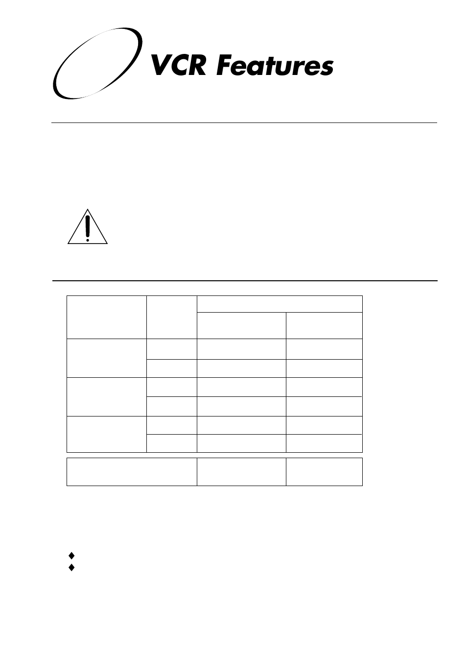 Vcr features | JVC HM-DSR100U User Manual | Page 93 / 207